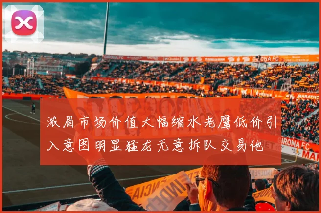 浓眉市场价值大幅缩水老鹰低价引入意图明显猛龙无意拆队交易他